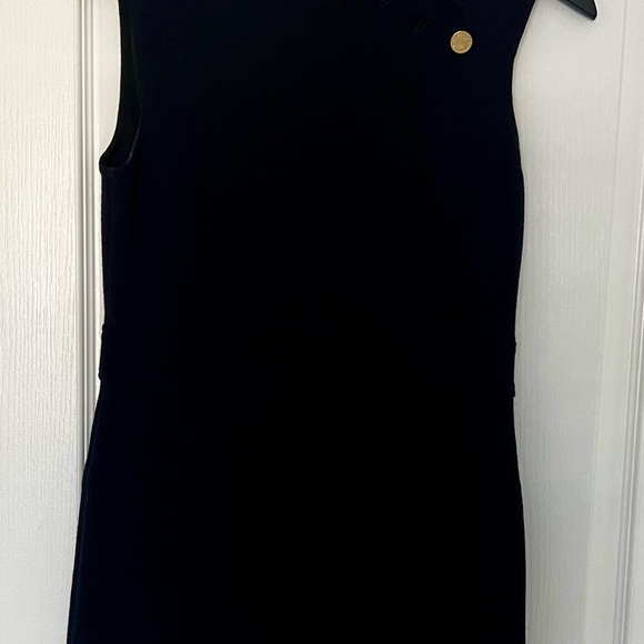 NWOT Women’s Tory Burch Beverly Dress in Navy Blue Size Small - Picture 2 of 5